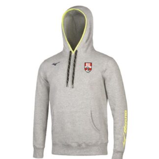 FELPA CON CAPPUCCIO RUGBY RHO - GREY