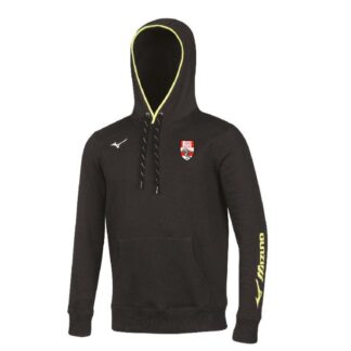 FELPA CON CAPPUCCIO RUGBY RHO - BLACK