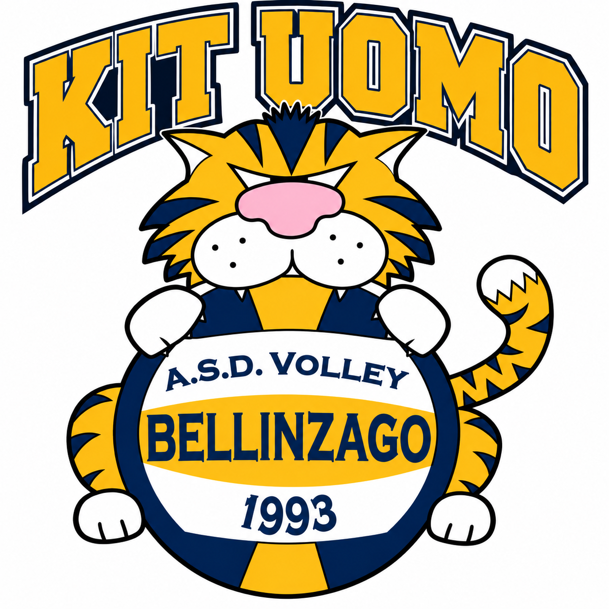 KIT UOMO VOLLEY BELLINZAGO